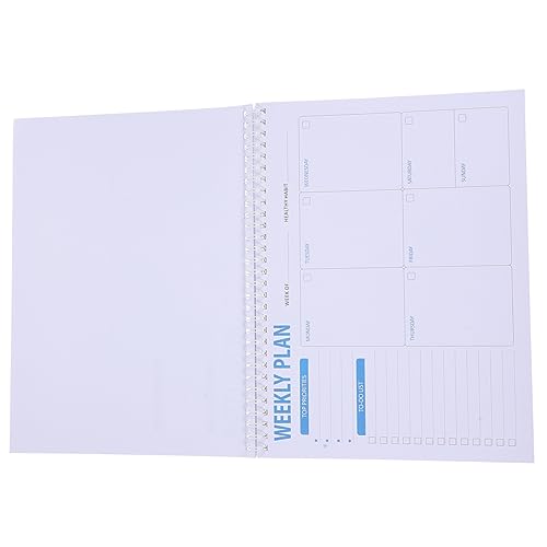 DEARMAMY Wochenplaner Notizbuch für Notizbuch zur Planung Wochen Kompaktes Leichtes Schreibheft für Tägliche Notizen und Inspirationen von DEARMAMY