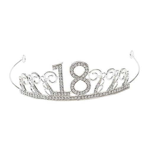 DEARMAMY kristall kuchen party decoration party dekoration Geburtstagskronendekoration dekoration party birthday cake topper geburtstagstorte dekoration Tiara für Kuchen Silver DEARMAMY kristall kuchen party decoration party dekoration Geburtstagskronendekoration dekoration party birthday cake topper geburtstagstorte dekoration Tiara für Kuchen Silver von DEARMAMY