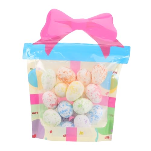 DECHOUS 1 Ostereier DIY Ostern Eier Künstliche Eier Festliche Eier Osterfest Dekoration Eier Dekoration lebensee Eier Mini-Eier schäumt Ei Party Eier basteln osterei selber machen Schaum von DECHOUS