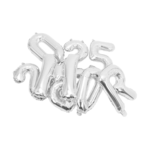 DECHOUS Abschlussballons Nummer 2025 Folienpackung Für Silvester Stilvolles Partyzubehör Für Feiern DECHOUS Abschlussballons Nummer 2025 Folienpackung Für Silvester Stilvolles Partyzubehör Für Feiern von DECHOUS
