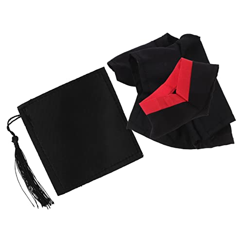 DECHOUS 1 Satz Abschlussanzugsspielzeug Kleidung Kindergartenabschluss Abschluss Ihr Zubehör Kleiden Abschluss Vorhanden Abschlusspuppen-Outfits Puppen-abschlussoutfit Black Stoff DECHOUS 1 Satz Abschlussanzugsspielzeug Kleidung Kindergartenabschluss Abschluss Ihr Zubehör Kleiden Abschluss Vorhanden Abschlusspuppen-Outfits Puppen-abschlussoutfit Black Stoff von DECHOUS