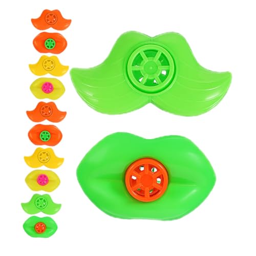 DECHOUS 1 Set Pfeifenspielzeug Ohrstöpsel Spiel Zappel Summer Sensorische Schleife Ohrhörer Pfeife Für Schnurrbart Für Geburtstagsgebläse Partygebläse Für Pfeife Aus von DECHOUS