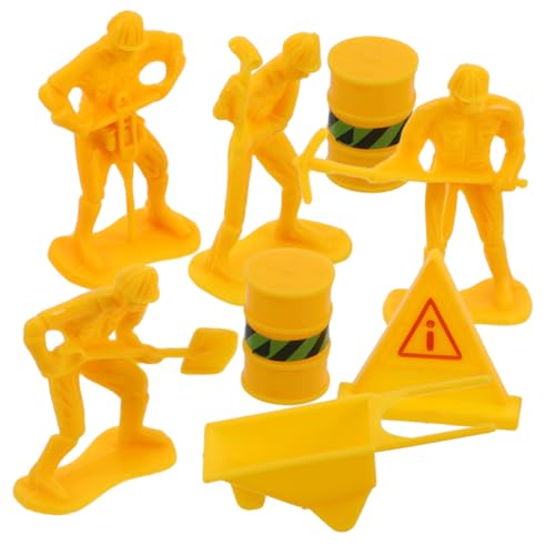 DECHOUS 1 Set Realistische Miniatur-arbeiterfiguren, Simulationsarbeiterfigur, Realistische Arbeiterfiguren, Bauszenen-layouts Für Kuchendekorationen DECHOUS 1 Set Realistische Miniatur-arbeiterfiguren, Simulationsarbeiterfigur, Realistische Arbeiterfiguren, Bauszenen-layouts Für Kuchendekorationen von DECHOUS