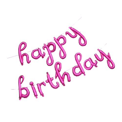 DECHOUS 1 Set Set Happy Birthday Ballon Happy Birthday Dekoration Partyzubehör Luftballons Desktop Dekoration Dekorationen Dekoration Partyzubehör Dekoration Streich Aluminiumfolie Rosy DECHOUS 1 Set Set Happy Birthday Ballon Happy Birthday Dekoration Partyzubehör Luftballons Desktop Dekoration Dekorationen Dekoration Partyzubehör Dekoration Streich Aluminiumfolie Rosy von DECHOUS