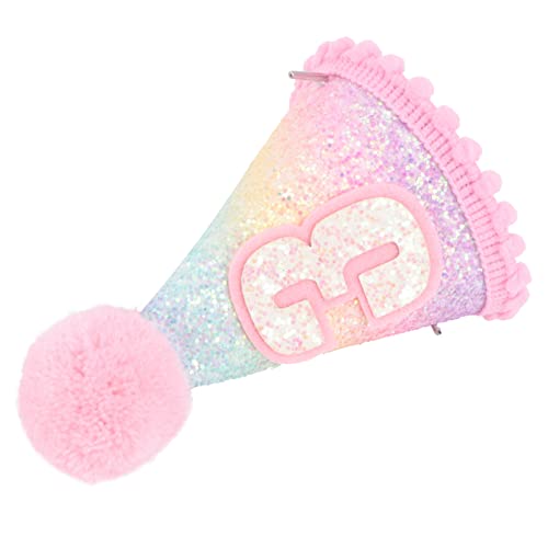 DECHOUS 1 Stück Partyhut Mit Regenbogen-farbverlauf Für Jungen Und Mädchen Baby-geburtstagskappe Glitzerstoff Entzückender Mini-kronenhut Für Jungen Und Mädchen DECHOUS 1 Stück Partyhut Mit Regenbogen-farbverlauf Für Jungen Und Mädchen Baby-geburtstagskappe Glitzerstoff Entzückender Mini-kronenhut Für Jungen Und Mädchen von DECHOUS