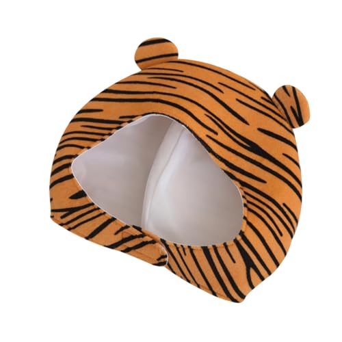 DECHOUS Tiger-hut Kopfschmuck Dekoration Für Karneval Und Party Plüsch-tierkopfbedeckung DECHOUS Tiger-hut Kopfschmuck Dekoration Für Karneval Und Party Plüsch-tierkopfbedeckung von DECHOUS