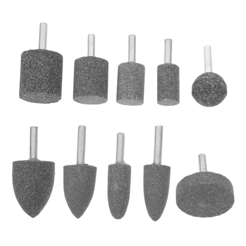 DECHOUS 10 Stück Braune Korund-schleif-bits, Schleifsteine, Schleif-bits, Schleif-bits, Polierscheiben Für Elektrische Drehwerkzeuge DECHOUS 10 Stück Braune Korund-schleif-bits, Schleifsteine, Schleif-bits, Schleif-bits, Polierscheiben Für Elektrische Drehwerkzeuge von DECHOUS