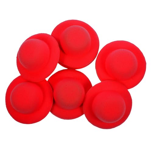DECHOUS 10 Stück Mini-Strohhut Zubehör Puppenhüte Minihüte zum Basteln Mini-Hut Filz-Fedoras Puppenmütze selber Machen Mini-Hausmütze Hut für Puppe DIY Strohhüte kleine Hüte Flanell rot DECHOUS 10 Stück Mini-Strohhut Zubehör Puppenhüte Minihüte zum Basteln Mini-Hut Filz-Fedoras Puppenmütze selber Machen Mini-Hausmütze Hut für Puppe DIY Strohhüte kleine Hüte Flanell rot von DECHOUS