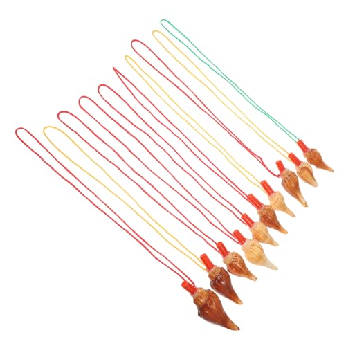 DECHOUS Multi-Conch-pfeifen 10er-Pack Musikinstrument- Für Jungen Und Mädchen Erwachsene Zufällige Farbe von DECHOUS