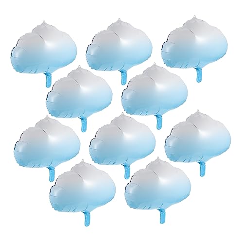 DECHOUS 10 Stück Weiße Wolken Aluminiumfolienballons Dekoration Wolkenballons Folienballons Weiße Ballons Aluminiumfolienballons Festivalballons Feierballons Geburtstagsparty DECHOUS 10 Stück Weiße Wolken Aluminiumfolienballons Dekoration Wolkenballons Folienballons Weiße Ballons Aluminiumfolienballons Festivalballons Feierballons Geburtstagsparty von DECHOUS