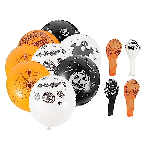 DECHOUS 100Stücke Halloween Luftballons Dekoration Für Halloween Party Latexballons Für Festliche Anlässe Für Halloween Feiern Und DECHOUS 100Stücke Halloween Luftballons Dekoration Für Halloween Party Latexballons Für Festliche Anlässe Für Halloween Feiern Und von DECHOUS