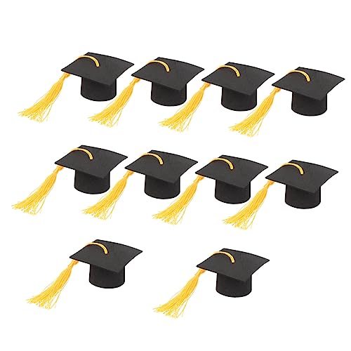 DECHOUS 10 Stücke Graduation Caps Topper Mini Doktoranden-level-research-team Kappen Für Graduation Party Kuchen Foto Requisiten DECHOUS 10 Stücke Graduation Caps Topper Mini Doktoranden-level-research-team Kappen Für Graduation Party Kuchen Foto Requisiten von DECHOUS