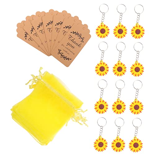 DECHOUS 12 Sätze Sonnenblumen-Schlüsselanhänger rucksack dekorationen Inhaber bescherung weihnachten weinachts Partygeschenke zum Thema Sonnenblumen Schmuck für Schlüsselanhänger DECHOUS 12 Sätze Sonnenblumen-Schlüsselanhänger rucksack dekorationen Inhaber bescherung weihnachten weinachts Partygeschenke zum Thema Sonnenblumen Schmuck für Schlüsselanhänger von DECHOUS