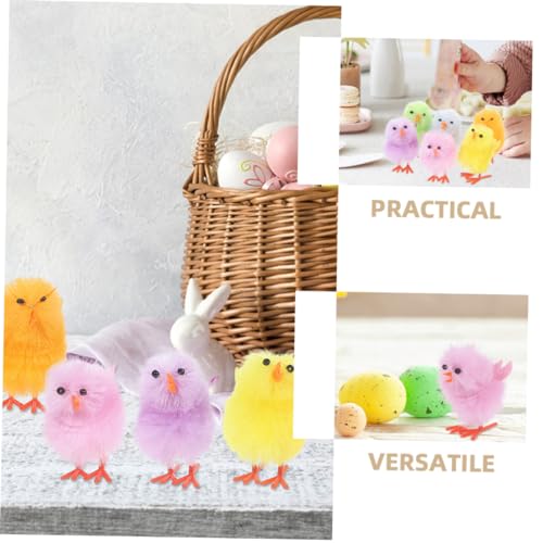 DECHOUS 12 Stück Teiliges Flauschiges Plüschtier Mini Küken Dekoration und Mitgebsel für Osterparty Detailreich Verarbeitet Vielseitig als und Partyaccessoire Geeignet DECHOUS 12 Stück Teiliges Flauschiges Plüschtier Mini Küken Dekoration und Mitgebsel für Osterparty Detailreich Verarbeitet Vielseitig als und Partyaccessoire Geeignet von DECHOUS