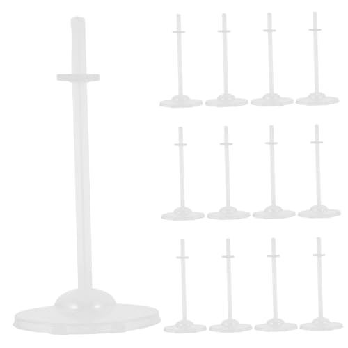 DECHOUS 12pcs Leichtes Puppenständer Puppenanzeigemontage Action Abbildung Mini Puppenhalter Puppenanzeige Support Doll Spielzeug Taillencliphalter DECHOUS 12pcs Leichtes Puppenständer Puppenanzeigemontage Action Abbildung Mini Puppenhalter Puppenanzeige Support Doll Spielzeug Taillencliphalter von DECHOUS