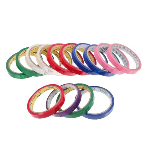 DECHOUS 14 Rollen Siegelmaschinenband Beutelverschlussband Verschlussbänder Für Gemüsebeutel Klebeband Für Verpackungsbeutel Dichtungsbindeband Tragbares Bindeband Gefrierband Das Haustier DECHOUS 14 Rollen Siegelmaschinenband Beutelverschlussband Verschlussbänder Für Gemüsebeutel Klebeband Für Verpackungsbeutel Dichtungsbindeband Tragbares Bindeband Gefrierband Das Haustier von DECHOUS