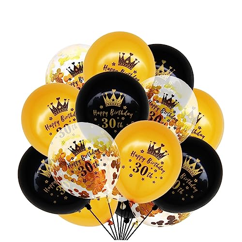 DECHOUS 15 Teiliges Geburtstagsballons Set Mit Obstballons Süße Ballons Geburtstags Heliumballon Golddekor 30 Geburtstagsdekoration Zahlenballon Splitter Buchstabenballons DECHOUS 15 Teiliges Geburtstagsballons Set Mit Obstballons Süße Ballons Geburtstags Heliumballon Golddekor 30 Geburtstagsdekoration Zahlenballon Splitter Buchstabenballons von DECHOUS