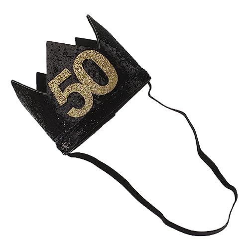 DECHOUS 1Stk Krone Geburtstagshut birthday crown geburtstagskrone Geburtstagsfeier Dekoration Geburtstagsfeier Hut Trumpfhut Plüsch Kappe Einzigartiger Hut dekorativer Partyhut Vlies Black DECHOUS 1Stk Krone Geburtstagshut birthday crown geburtstagskrone Geburtstagsfeier Dekoration Geburtstagsfeier Hut Trumpfhut Plüsch Kappe Einzigartiger Hut dekorativer Partyhut Vlies Black von DECHOUS