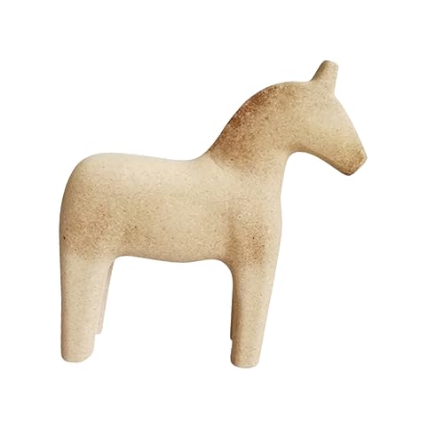 DECHOUS DIY Pferdeornamente Aus Unvollendete Pferdefiguren Für Kreative Handwerksprojekte Kleine Holzpferdestatue Für Bastelarbeiten Und Dekoration DECHOUS DIY Pferdeornamente Aus Unvollendete Pferdefiguren Für Kreative Handwerksprojekte Kleine Holzpferdestatue Für Bastelarbeiten Und Dekoration von DECHOUS