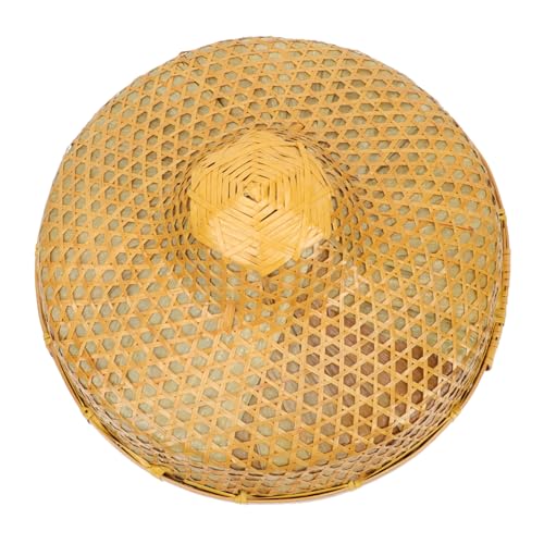 DECHOUS 1Stück Handgefertigter Vietnamesischer Bambushut Retro Landwirthut Für Sonnenschutz Höhe Für Outdoor Aktivitäten Dekoration DECHOUS 1Stück Handgefertigter Vietnamesischer Bambushut Retro Landwirthut Für Sonnenschutz Höhe Für Outdoor Aktivitäten Dekoration von DECHOUS