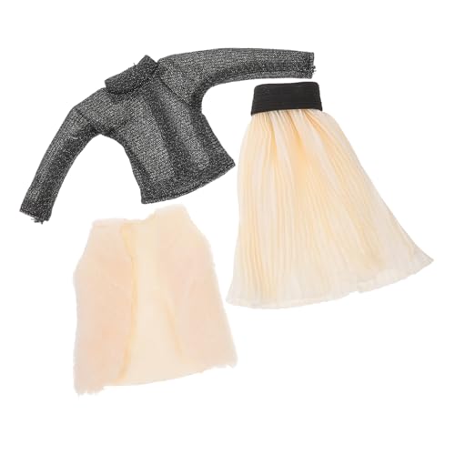 DECHOUS 1satz Doll Costume Set Für Puppen Liebevolle Kleidung Mit Weste Rock Und Jacke Für Fördert Fantasie Und Kreativität Leicht Und Tragbar DECHOUS 1satz Doll Costume Set Für Puppen Liebevolle Kleidung Mit Weste Rock Und Jacke Für Fördert Fantasie Und Kreativität Leicht Und Tragbar von DECHOUS