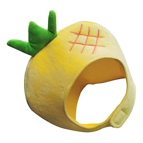 DECHOUS 1stk Kopfbedeckung Ananas- Zitrone Neuheit Partyhut Laternendekor Frucht-partyhut Party - Kokosnuss-tassen Kostüm Umgedrehte Ananas Kalk Baumwolle Yellow DECHOUS 1stk Kopfbedeckung Ananas- Zitrone Neuheit Partyhut Laternendekor Frucht-partyhut Party - Kokosnuss-tassen Kostüm Umgedrehte Ananas Kalk Baumwolle Yellow von DECHOUS