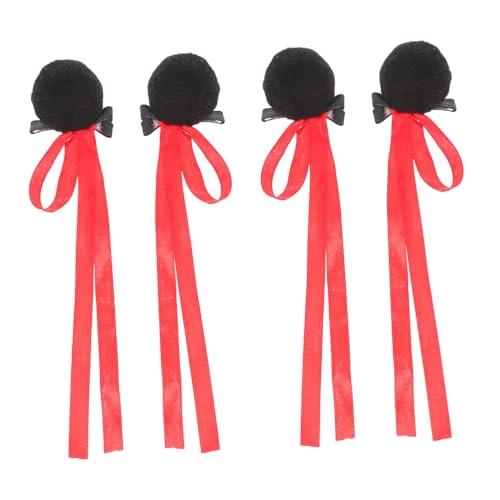 DECHOUS 2 Paare Fluffige Pompom Haarklammern mit Band Mädchen Haarspangen für Styling und Alltag Robuste Glatte Oberfläche Schont Haare Modisches Vielseitiges Haar Accessoire für Partys DECHOUS 2 Paare Fluffige Pompom Haarklammern mit Band Mädchen Haarspangen für Styling und Alltag Robuste Glatte Oberfläche Schont Haare Modisches Vielseitiges Haar Accessoire für Partys von DECHOUS