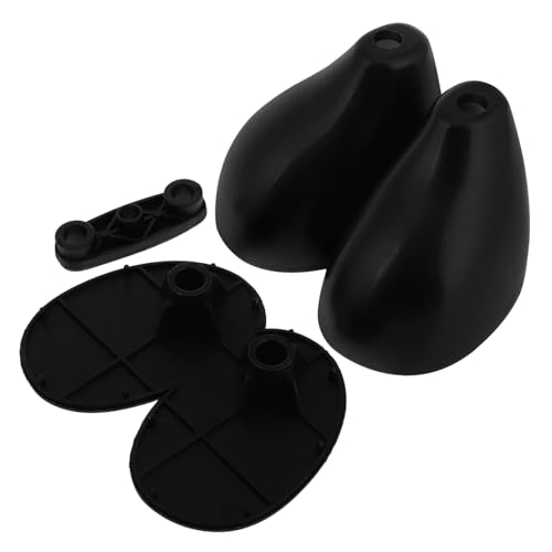 DECHOUS 2 Sätze Ersatzteile für Puppenbeine Puppen Accessoires Puppenteile für die Puppenherstellung Puppenzubehör Machen Zubehör für die Puppenherstellung Babypuppenteile Plastik Black von DECHOUS