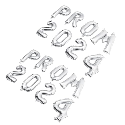 DECHOUS 2 Sätze Graduierungspartyballon Set Dekorationen Bausatz Rosa Hühner Rose Party -Ballondekoration Herzlichen Glückwunsch Luftballons Zubehör für Partyballons Aluminiumfolie Silber DECHOUS 2 Sätze Graduierungspartyballon Set Dekorationen Bausatz Rosa Hühner Rose Party -Ballondekoration Herzlichen Glückwunsch Luftballons Zubehör für Partyballons Aluminiumfolie Silber von DECHOUS