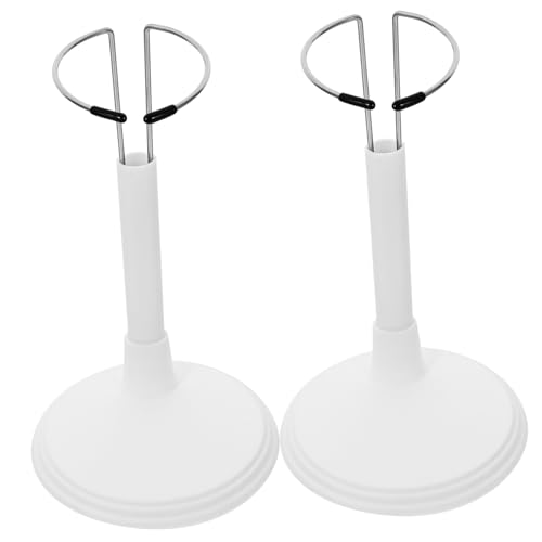 DECHOUS 2 Stück Kreativer Puppenständer Weiß aus Stabilem PVC Tragbarer Doll Stand für Puppen Platzsparendes Aufbewahrungs und Display Rack für Zuhause und Laden DECHOUS 2 Stück Kreativer Puppenständer Weiß aus Stabilem PVC Tragbarer Doll Stand für Puppen Platzsparendes Aufbewahrungs und Display Rack für Zuhause und Laden von DECHOUS