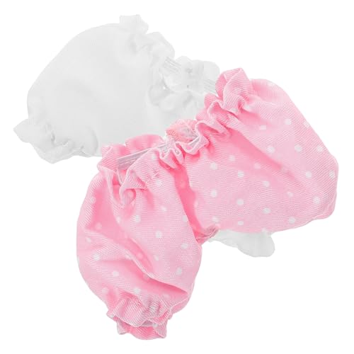 DECHOUS 2 Stück Puppenkürbishose Puppenkostüm Mädchen Kleidung Puppenkleidung Puppenkleidung Kostüm Babykleidung Für Puppen Babypuppenzubehör Puppenanziehkleidung Polyester von DECHOUS
