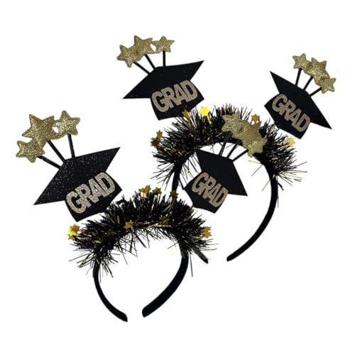 DECHOUS 2 Stück Teiliges Abschluss Headband mit Kleinen Sternen Leichtes Rutschfestes Party Haarreif Accessoire für Abschlussfeier und Festliche Anlässe DECHOUS 2 Stück Teiliges Abschluss Headband mit Kleinen Sternen Leichtes Rutschfestes Party Haarreif Accessoire für Abschlussfeier und Festliche Anlässe von DECHOUS