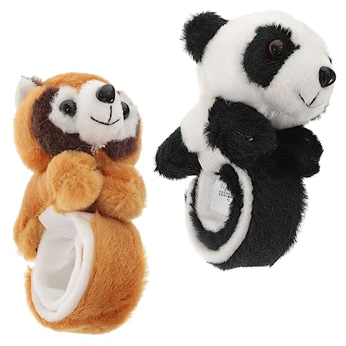 DECHOUS 2 Stück Teiliges Tier Schnapparmband mit Panda und Waschbär Weiche Oberfläche Hautfreundlich Langlebig als Partydeko und Kindergeburtstags Kuscheliger Freundschaftsarmbandersatz DECHOUS 2 Stück Teiliges Tier Schnapparmband mit Panda und Waschbär Weiche Oberfläche Hautfreundlich Langlebig als Partydeko und Kindergeburtstags Kuscheliger Freundschaftsarmbandersatz von DECHOUS