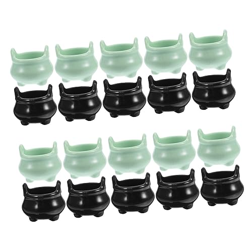 DECHOUS 20 Stück Dekoration Party Geist Vers halloween halloween toys halloween kürbisdeko Mini-Kesseltöpfe Halloween-Miniatur-Kesseltöpfe Plastik DECHOUS 20 Stück Dekoration Party Geist Vers halloween halloween toys halloween kürbisdeko Mini-Kesseltöpfe Halloween-Miniatur-Kesseltöpfe Plastik von DECHOUS