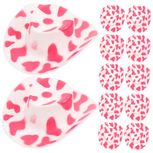 DECHOUS 20 Stück Mini Cowboy Hat Accessoires winzige Hüte Miniaturhüte Puppenhut Mini-Hüte Mini Cowgirl Hut Minihut zum Basteln entzückende kleine Hüte dekorative kleine Hüte Plastik DECHOUS 20 Stück Mini Cowboy Hat Accessoires winzige Hüte Miniaturhüte Puppenhut Mini-Hüte Mini Cowgirl Hut Minihut zum Basteln entzückende kleine Hüte dekorative kleine Hüte Plastik von DECHOUS