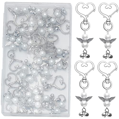 DECHOUS 22 Stück Love Bell Schnalle Charm Großes Souvenir Perlenbesatz Individuelle Armbänder Schleife Ring Bild Glitzerhalter Charcuterie Karabiner Herz Schlüsselanhänger Ketten DECHOUS 22 Stück Love Bell Schnalle Charm Großes Souvenir Perlenbesatz Individuelle Armbänder Schleife Ring Bild Glitzerhalter Charcuterie Karabiner Herz Schlüsselanhänger Ketten von DECHOUS
