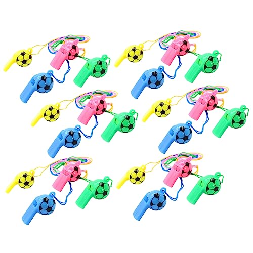 DECHOUS 24 Stück Fußball Pfeife sportgel sports trillerpfeife fussball festival Lernpfeife die pe Trainingspfeife Fußballmuster pfeift Pfeife mit Fußballmuster Pfeife für den Sport Plastik DECHOUS 24 Stück Fußball Pfeife sportgel sports trillerpfeife fussball festival Lernpfeife die pe Trainingspfeife Fußballmuster pfeift Pfeife mit Fußballmuster Pfeife für den Sport Plastik von DECHOUS