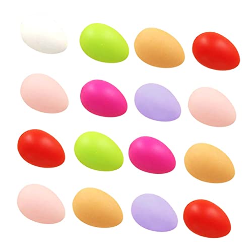 DECHOUS 24Stücke DIY Eierschalen Dekoration Ostereier für Handbemalte Eierschalen für Ostern Kreatives Bastelset für Partys und Deko Zufällige Farben von DECHOUS