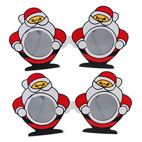 DECHOUS 2Paare Lustige Weihnachtsbrillen Für Kreative Foto Requisiten Und Festliche Accessoires Für Weihnachten Hochwertige Kunststoffmaterialien Für Partys Und Fotoshootings DECHOUS 2Paare Lustige Weihnachtsbrillen Für Kreative Foto Requisiten Und Festliche Accessoires Für Weihnachten Hochwertige Kunststoffmaterialien Für Partys Und Fotoshootings von DECHOUS