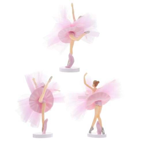 DECHOUS 3 Sätze Kuchendekoration Ballerina Party-kuchen- Kuchen -topper Oh Vorschulkinder Geburtstag Dekorationen Kuchendeckel Cupcake-topper Für Tanzpartys Rosa Pvc DECHOUS 3 Sätze Kuchendekoration Ballerina Party-kuchen- Kuchen -topper Oh Vorschulkinder Geburtstag Dekorationen Kuchendeckel Cupcake-topper Für Tanzpartys Rosa Pvc von DECHOUS