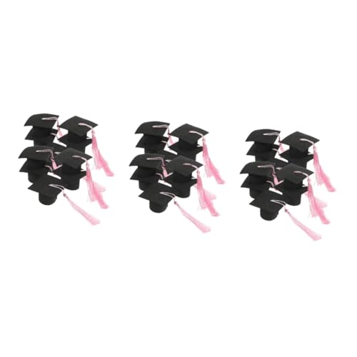 DECHOUS 3 Stück Abschlusstortenverzierungen abschlussfeier graduation cap 1 grad kuchen Dekorationen Abschlussdeckel für Cupcakes Abschlusskappe für Cupcakes Papier Black DECHOUS 3 Stück Abschlusstortenverzierungen abschlussfeier graduation cap 1 grad kuchen Dekorationen Abschlussdeckel für Cupcakes Abschlusskappe für Cupcakes Papier Black von DECHOUS