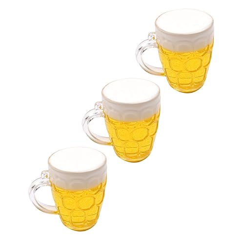 DECHOUS 3 Stück Bierkrug Kuchendekoration Gelbe Dekofiguren Für Torten Vatertag Kuchenzubehör Perfekt Für Bierliebhaber Und Kreative Backprojekte Ideal DECHOUS 3 Stück Bierkrug Kuchendekoration Gelbe Dekofiguren Für Torten Vatertag Kuchenzubehör Perfekt Für Bierliebhaber Und Kreative Backprojekte Ideal von DECHOUS
