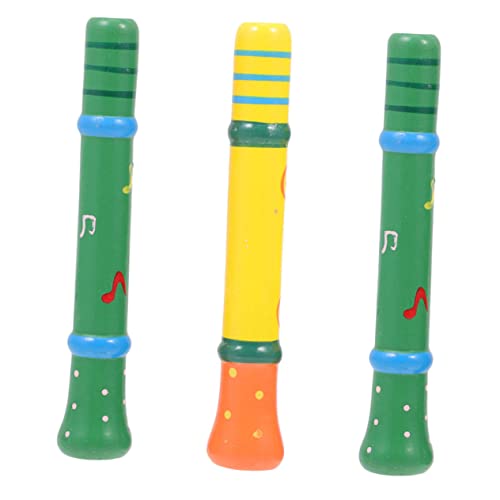 DECHOUS 3 Stück Teiliges Bunte Musikspielzeuge für Ergonomisch Entwickelt Fördert Musikkognition Kreativität und Musikalisches Lernen Geeignet für Kindergarten Zufällige Zufällige Farbe von DECHOUS