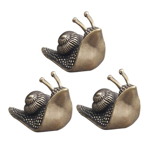 DECHOUS Handgemachte Messing Schnecke Dekorative Ornamente Schnecke-förmige Desktop Figurine Tee Haustier Schmuck Schnecke Statue Hause DECHOUS Handgemachte Messing Schnecke Dekorative Ornamente Schnecke-förmige Desktop Figurine Tee Haustier Schmuck Schnecke Statue Hause von DECHOUS