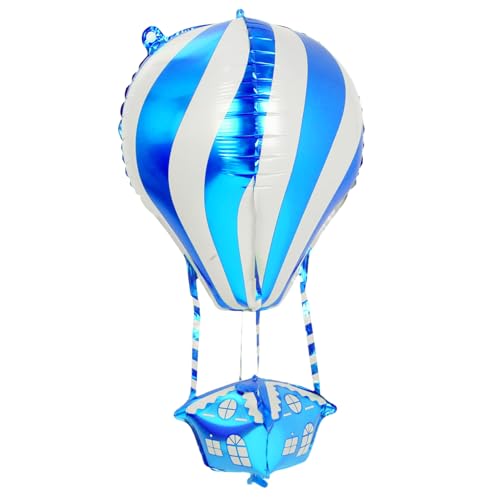 DECHOUS 4 Stk. Heizballon heißluftballon Dekorationen für Hochzeitsballons aufblasbare Hochzeitsdekoration Geburtstagsfeier Ballon Aluminiumballons Reise-Party-Ballons Aluminiumfolie Blue DECHOUS 4 Stk. Heizballon heißluftballon Dekorationen für Hochzeitsballons aufblasbare Hochzeitsdekoration Geburtstagsfeier Ballon Aluminiumballons Reise-Party-Ballons Aluminiumfolie Blue von DECHOUS
