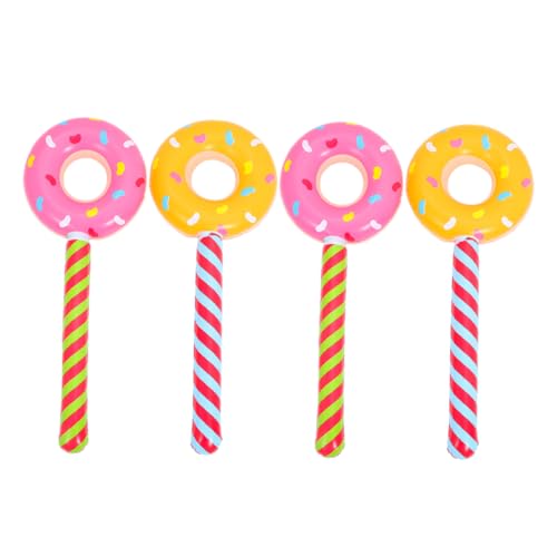 DECHOUS Aufblasbares Donut-ballon-set 4-teilig Dekorative Donut-förmige Pvc-ballons Lutscherstäbchen Für Geburtstagsfeiern Und Stranddekorationen DECHOUS Aufblasbares Donut-ballon-set 4-teilig Dekorative Donut-förmige Pvc-ballons Lutscherstäbchen Für Geburtstagsfeiern Und Stranddekorationen von DECHOUS