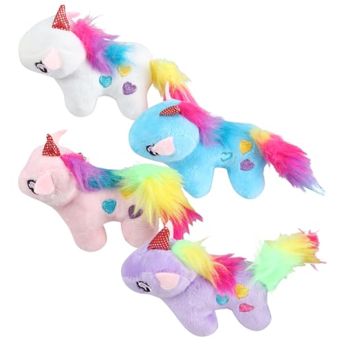 DECHOUS 4 Stück Einhorn Schlüsselanhänger tragbare Werkbank bremslicht birne einhorn geburtstagsgeschenk für Plüsch-Einhorn-Schlüsselanhänger Schlüsselschmuck PP Baumwolle DECHOUS 4 Stück Einhorn Schlüsselanhänger tragbare Werkbank bremslicht birne einhorn geburtstagsgeschenk für Plüsch-Einhorn-Schlüsselanhänger Schlüsselschmuck PP Baumwolle von DECHOUS