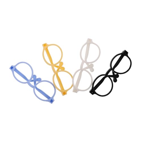 DECHOUS 4 Stück Spielzeugzubehör Puppe Verkleiden Zubehör Minibrille Für Puppen Zubehör Für Miniatur-puppenbrillen Puppe Verkleiden Sich Brillen Mini-Puppen-Brille Mini-Brille Plastik DECHOUS 4 Stück Spielzeugzubehör Puppe Verkleiden Zubehör Minibrille Für Puppen Zubehör Für Miniatur-puppenbrillen Puppe Verkleiden Sich Brillen Mini-Puppen-Brille Mini-Brille Plastik von DECHOUS
