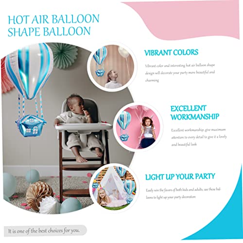 DECHOUS 4 Stück Teiliges Heißluftballon Folienballons aus Aluminium für Geburtstagsdeko Hochzeit Shower Langlebige Auffällige Partydekoration für Drinnen und Draußen Vielseitig Einsetzbar DECHOUS 4 Stück Teiliges Heißluftballon Folienballons aus Aluminium für Geburtstagsdeko Hochzeit Shower Langlebige Auffällige Partydekoration für Drinnen und Draußen Vielseitig Einsetzbar von DECHOUS