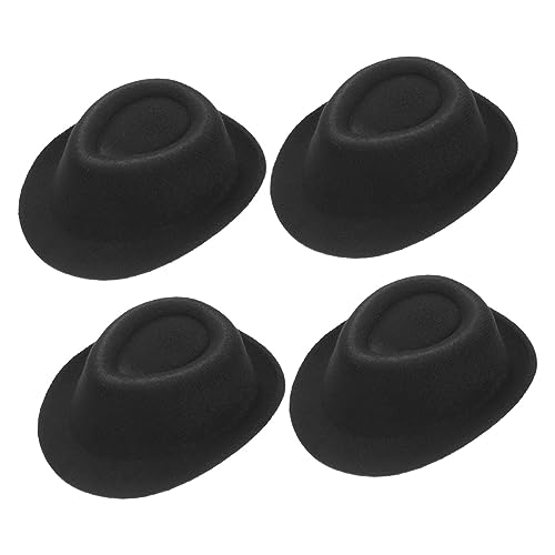 DECHOUS 4 Stück Teiliges Mini Hut aus Kleine Puppenhüte Dekorative Mini Jazzhüte Leichte Stabile Kopfbedeckung für Puppenhaus und Cosplay Vielseitiger Puppenaccessoire DECHOUS 4 Stück Teiliges Mini Hut aus Kleine Puppenhüte Dekorative Mini Jazzhüte Leichte Stabile Kopfbedeckung für Puppenhaus und Cosplay Vielseitiger Puppenaccessoire von DECHOUS